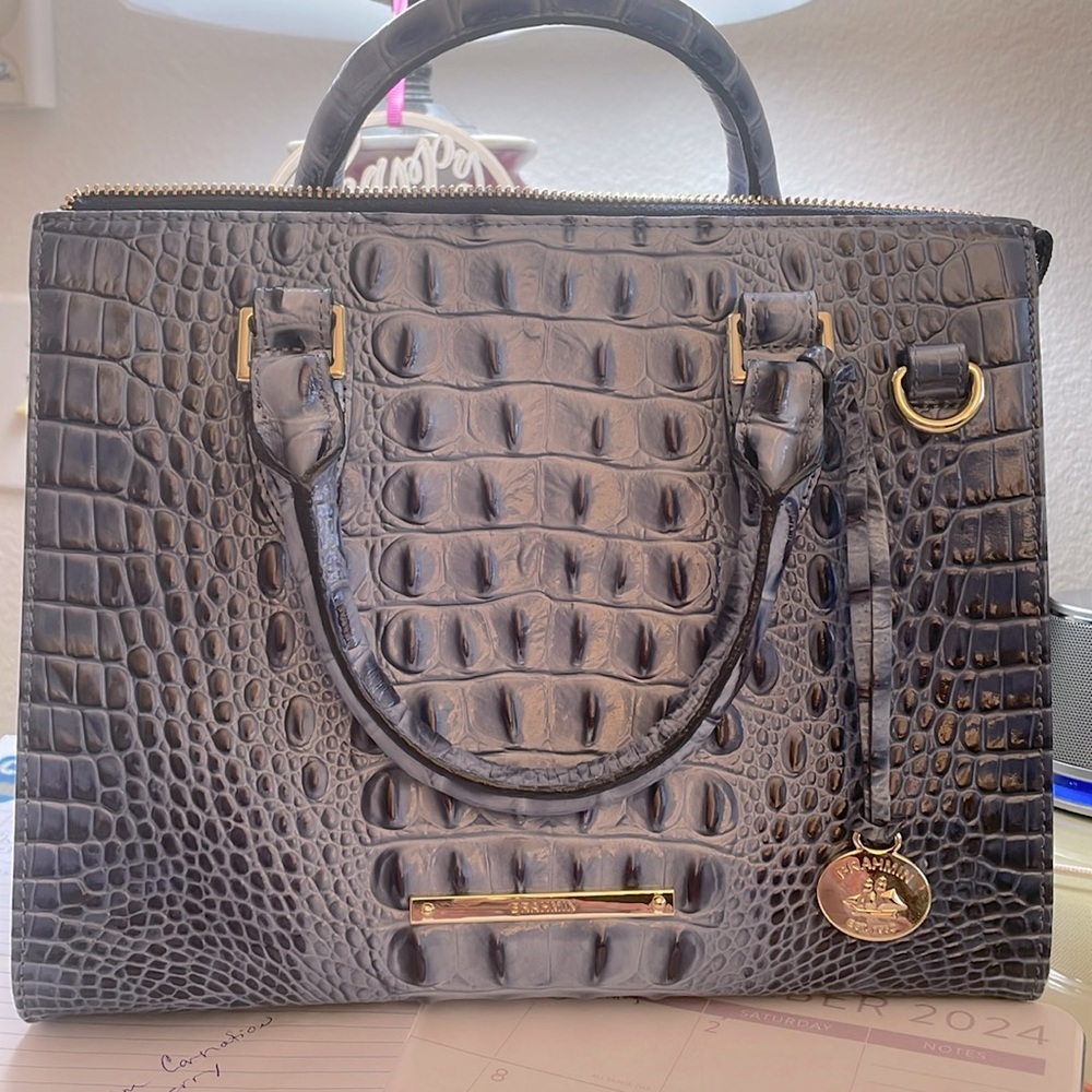 Brahim bag-not sure of model name, sorry. Perfect condition, but NO strap.